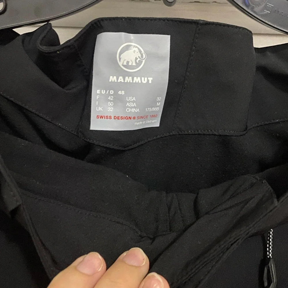 Mammut Black Performance pants - Picture 3 of 3